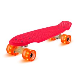 Fun pro Mini Cruiser Skateboard Trickboard PP Board 100kg LED kolieska PU Tvrdosť: 88A