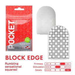 TENGA POCKET BLOCK EDGE