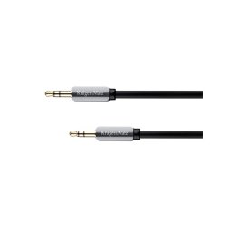 Kábel Jack 3,5mm konektor/Jack 3,5mm konektor 1m KRUGER & MATZ KM0312P