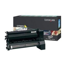 Toner LEXMARK C772 X772 10K YELLOW