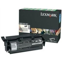 Toner LEXMARK black High Yield pre X651, X652, X654, X656, X658 na 25000 stran