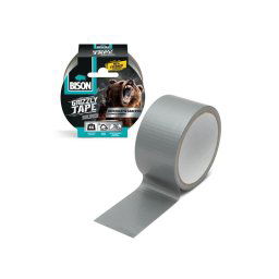 Bison Grizzly Tape lepiaca páska opravná 50 mm x 10 m strieborná
