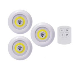 LED svetlo bezdrôtová sada s diaľkovým ovládaním