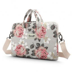 Canvaslife Briefcase taška na notebook 15-16, white rose (CAN10297)