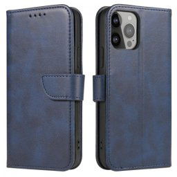 MG Magnet knižkové kožené puzdro na Xiaomi Redmi K40 Pro / K40 / Poco F3 / Mi 11i, modré