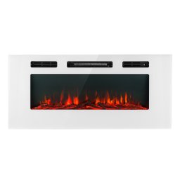 Klarstein Galeras elektrický nástenný a zabudovateľný krb 1800 W LED 3 farby časovač