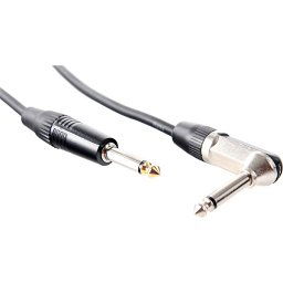 Nástrojový kábel jack 6,3/lomený jack 3m Pronomic