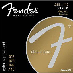 Struny na elektrickú basgitaru 058-110 9120M Fender