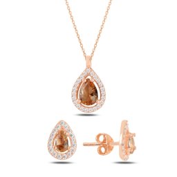 Olivie Strieborná súprava ROSE SULTANIT 5731