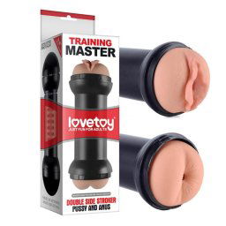 Lovetoy Training Master Double Side Stroker (PUSSY AND ANUS FLESH)