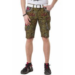 Cipo & Baxx kraťasy CK256 khaki