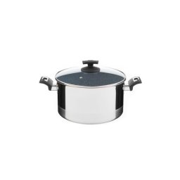 Kolimax Hrniec CERAMMAX PRO COMFORT s pokrievkou, priemer 26cm, objem 8.0l, keramický povrch šedý granit