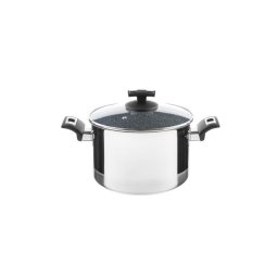 Kolimax Hrniec CERAMMAX PRO COMFORT s pokrievkou, priemer 22cm, objem 5.5l, keramický povrch šedý granit
