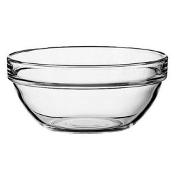 Miska gulášová sklenená 0,5l / 14cm číra