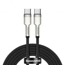 Baseus Cafule kábel USB-C / USB-C 100W 5A 2m, čierne (CATJK-D01)