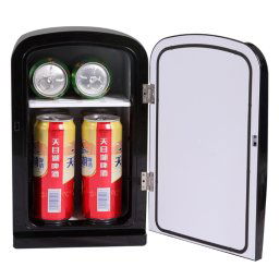 Mini chladničky prenosná - objem 6L / 4 veľké + 2 malé plechovky