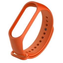 Tactical 663 Silikónový Remienok pre Xiaomi Mi Band 3/4 Orange (EU Blister) 8596311115769