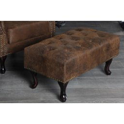 LuxD Taburetka Chesterfield Vintage