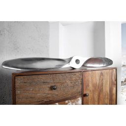 LuxD Dekorácia Wade 110cm strieborná