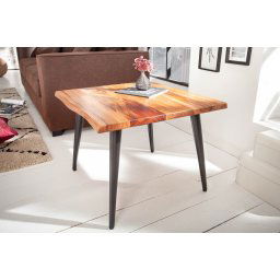 LuxD Dizajnový odkladací stolík Lorelei 60 cm akácia