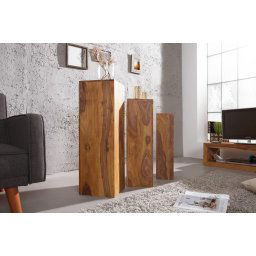 LuxD Set 3 stojanov Timber Honey