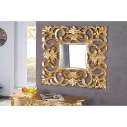LuxD Zrkadlo Veneto zlaté Antik 75 cm x 75 cm 16436
