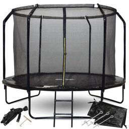 Profesionlna trampolna SkyFlyer 304 cm v iernej farbe + DAREK rebrk
