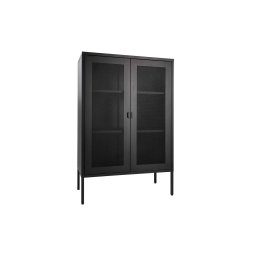 Norddan Dizajnová vitrína Machelm 80 cm čierna