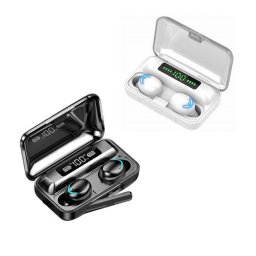 Bezdrôtové slúchadlá Bluetooth 5.0 BTH TWS F9-5 Biela