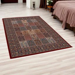 Perzsa sznyeg bord KHESHTI 140x200 luxus sznyeg a nappaliba vagy hlszobba