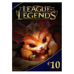 League of Legends elektronická peňaženka 10 € (1380 Riot Points)