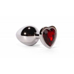 X-MEN Secret Shine Metal Butt Plug Red S