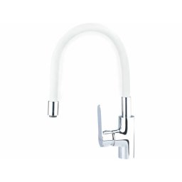 Batéria stojanková, flexibilné horné rameno biele, 550mm, BALLETTO 81122