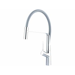 Batéria stojanková, flexibilné horné rameno, 630mm, šedé, BALLETTO 81131