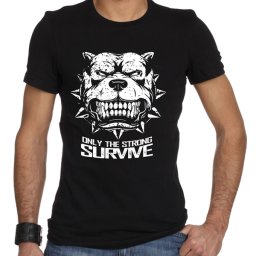Tričko APBT United - Only the Survive II (2019)