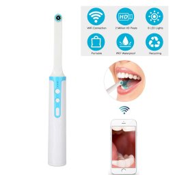 Kamera do ust - Dentálna WiFi kamera FULL HD s fotoaparatom + 8x LED + Krytie IP67