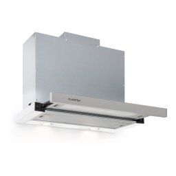 Klarstein Mariana 60 odsávač s plochým krytom 500 m³/h odťah LED biely