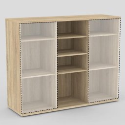 Drevona, Skrinka policová, 149cm, viac farieb, REA ALBERTA 03