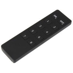 T-LED DimLED diaľkový ovládač čierny Kanály: 8 kanálů 069106