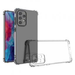 MG Anti Shock Military silikónový kryt na Samsung Galaxy A73, priesvitný