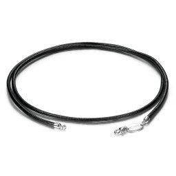 Olivie Kožená šnúrka 60cm so strieborným zapínaním 6022