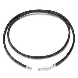 Olivie Kožená pletená šnúrka 60cm, tl.3 mm 6028