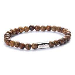 Olivie Korálkový náramok WOOD 6051