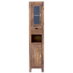 indickynabytok.sk - Skrinka do kúpeľne Amba 40x190x35 z indického masívu palisander