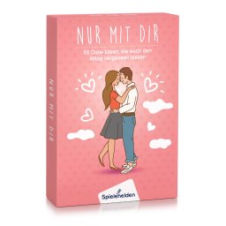 Spielehelden Nur mit dir kartová hraa pre páry 55 nápadov na milostné rande Svadobný darček