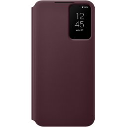Samsung Clear View Cover pre Galaxy S22+ Burgundy EF-ZS906CEEGEE