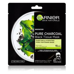 Garnier Skin Naturals Pure Charcoal textilná maska
