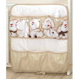 Mama Kiddies Baby Bear vreckov organizr bledohned s adovm medvedkom