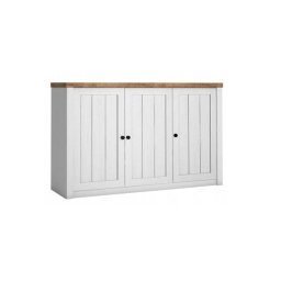 Komoda, 130cm, sosna andersen, lefkas ciemny, PROVANCE K3D