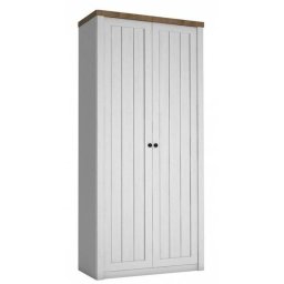 Skriňa, 90cm, vešiaková, sosna andersen, lefkas ciemny, PROVANCE S2D